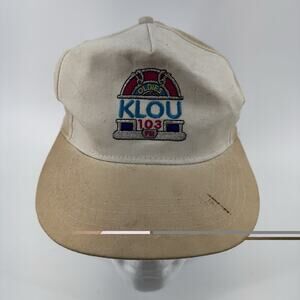 VTG KLOU 103 FM Radio Station St Louis Classic Rock Radio Embroidered Hat Cap